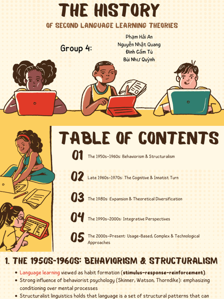 The History of L2 Mrs - Ha Anh | PDF | Second Language Acquisition ...
