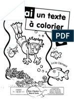 J'ai Un Texte À Colorier