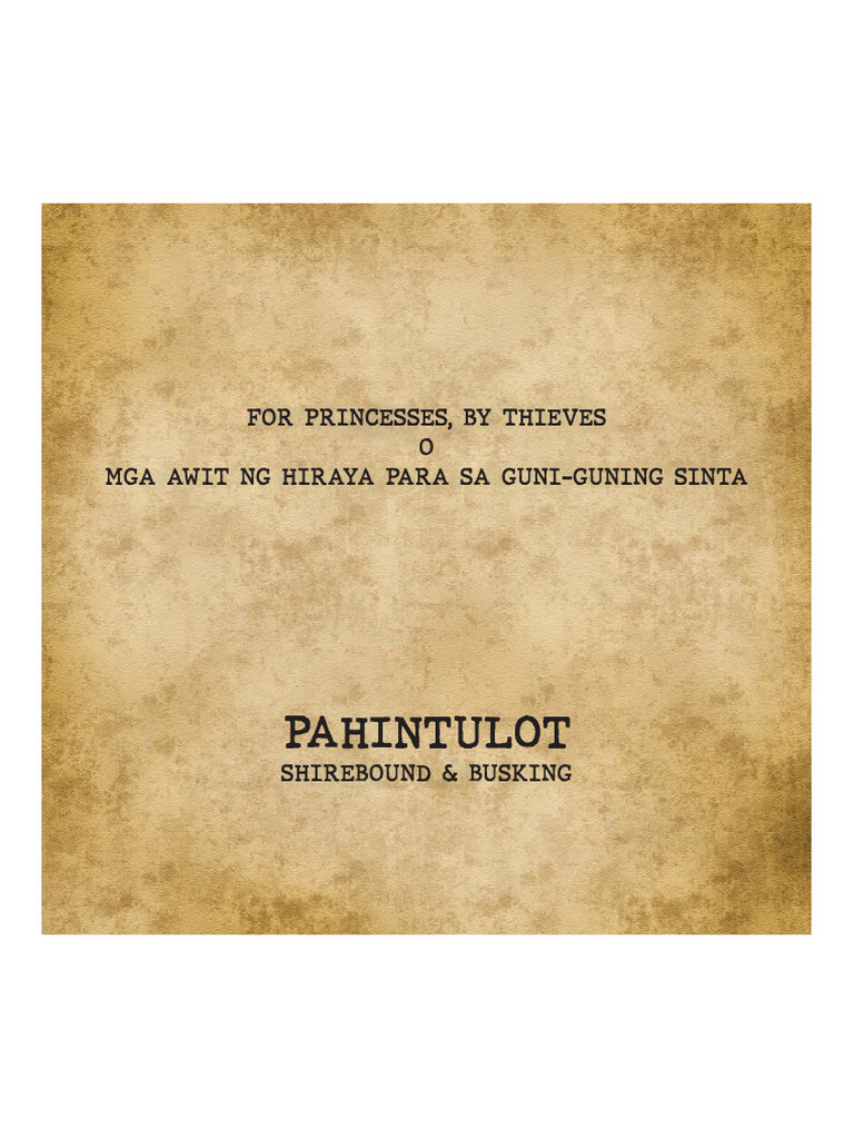 Pahintulot V1 | PDF