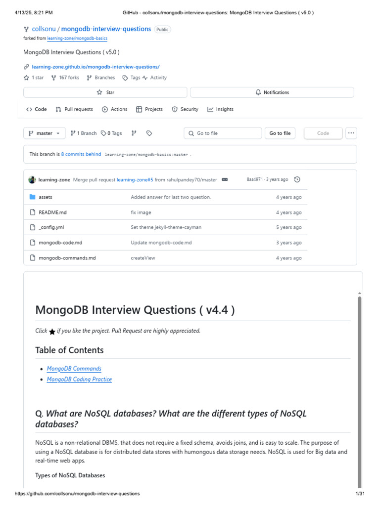 Mongo DB3 | PDF | No Sql | Databases