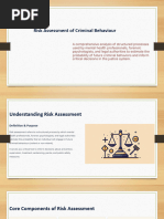 LS/CMI Risk Assessment Overview | PDF | Recidivism | Risk