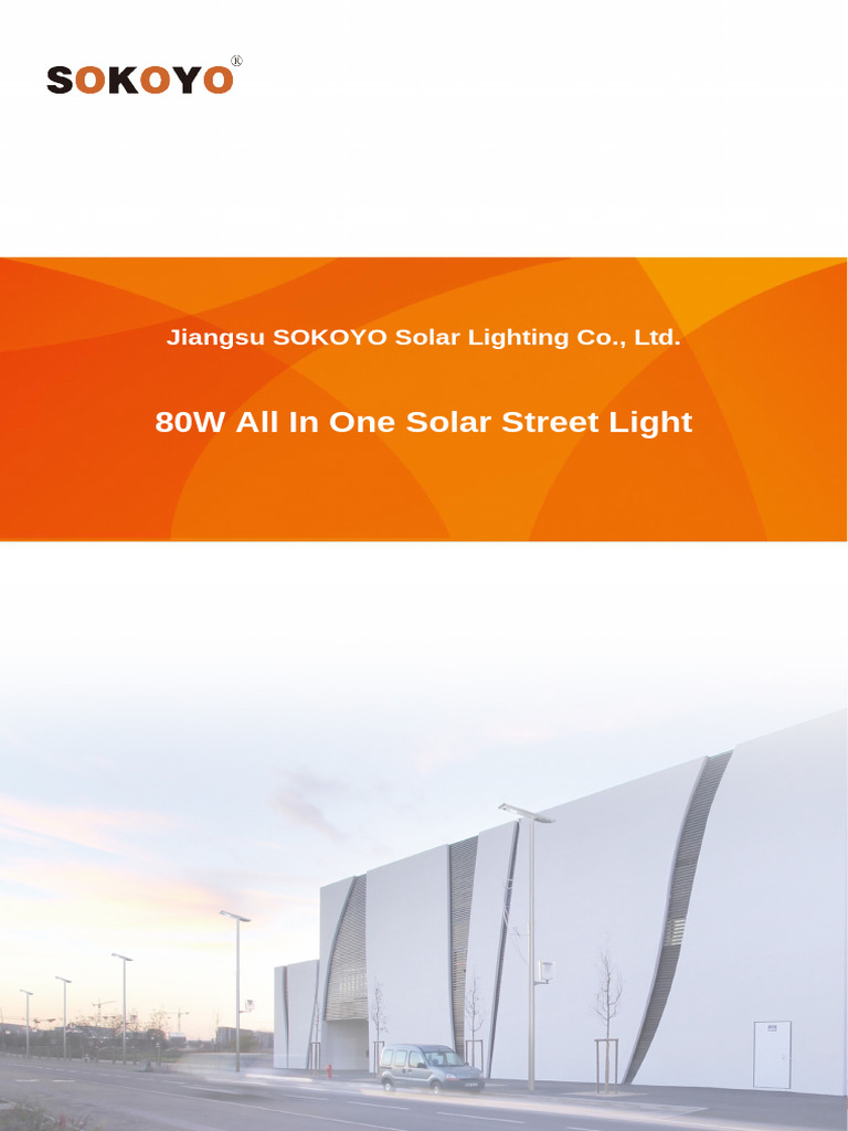 All in One Solar Street Light Quotation-Format | PDF | Battery Charger ...