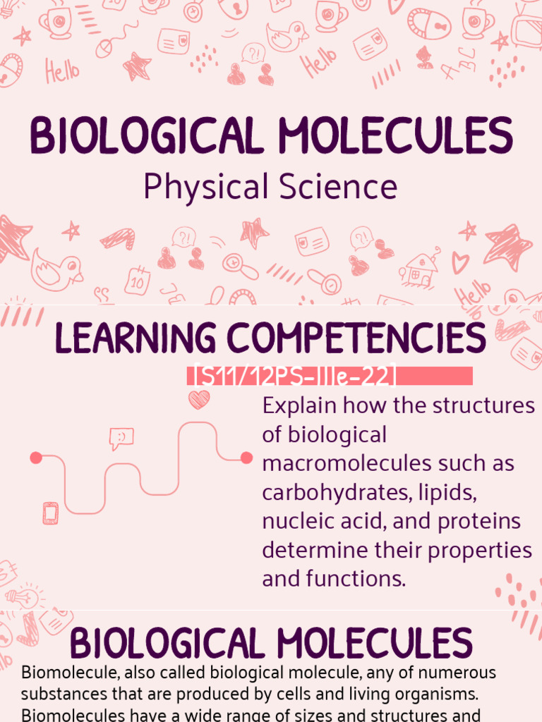 inbound4994277033197588608 | PDF | Biomolecules | Biochemistry
