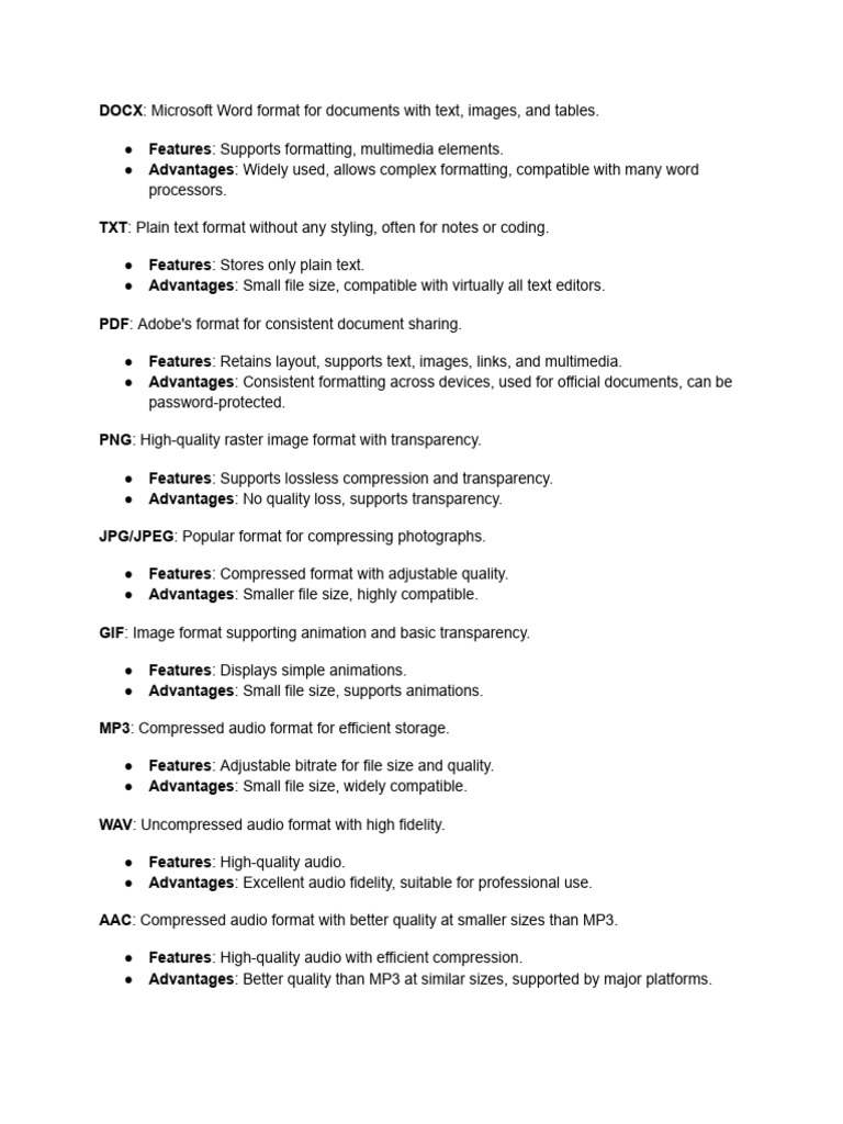 Microsoft Word Format For Documents With Text, Images, and Tables | PDF ...
