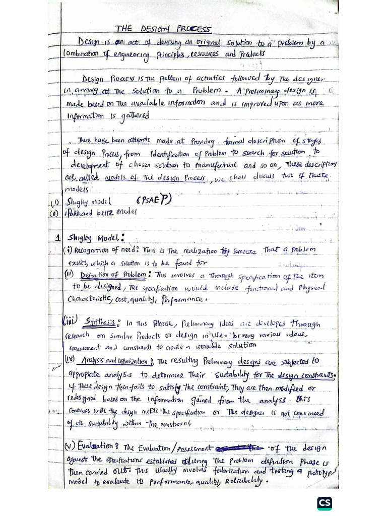 Mte 401 Note | PDF