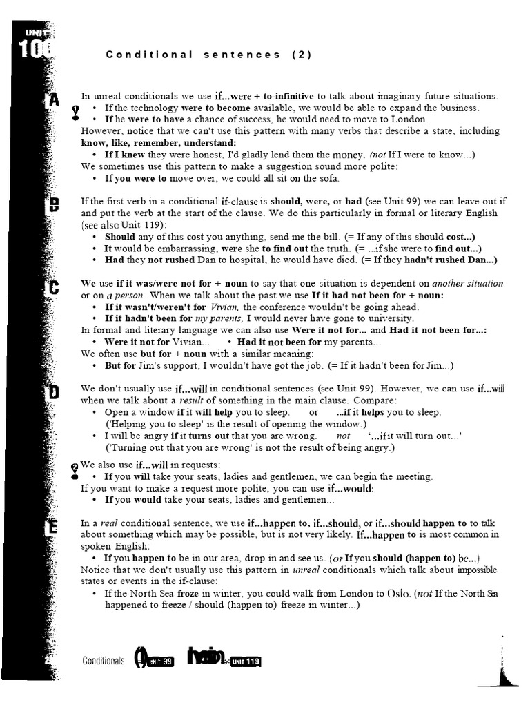Conditionals 2 Advanced | PDF | Language Mechanics | Grammar