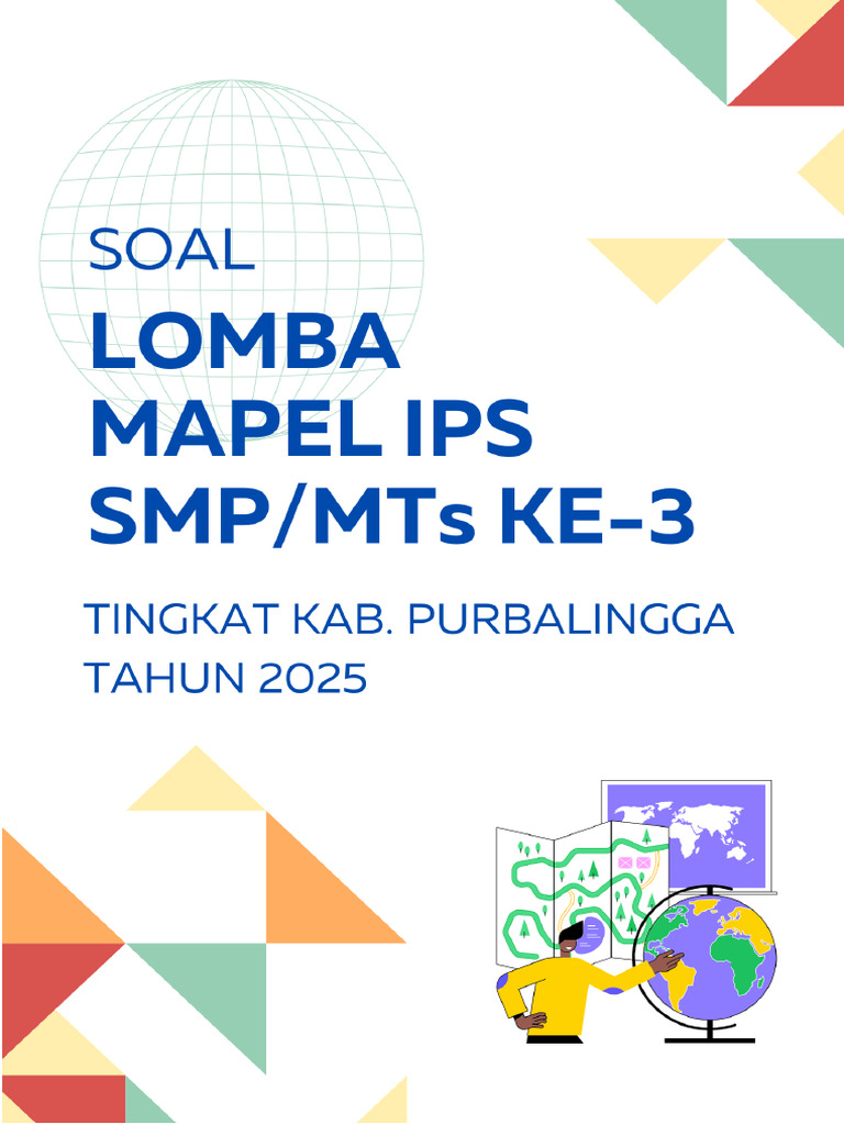 Soal Lomba Mapel Ips-Purbalingga 2025-1-24 | PDF