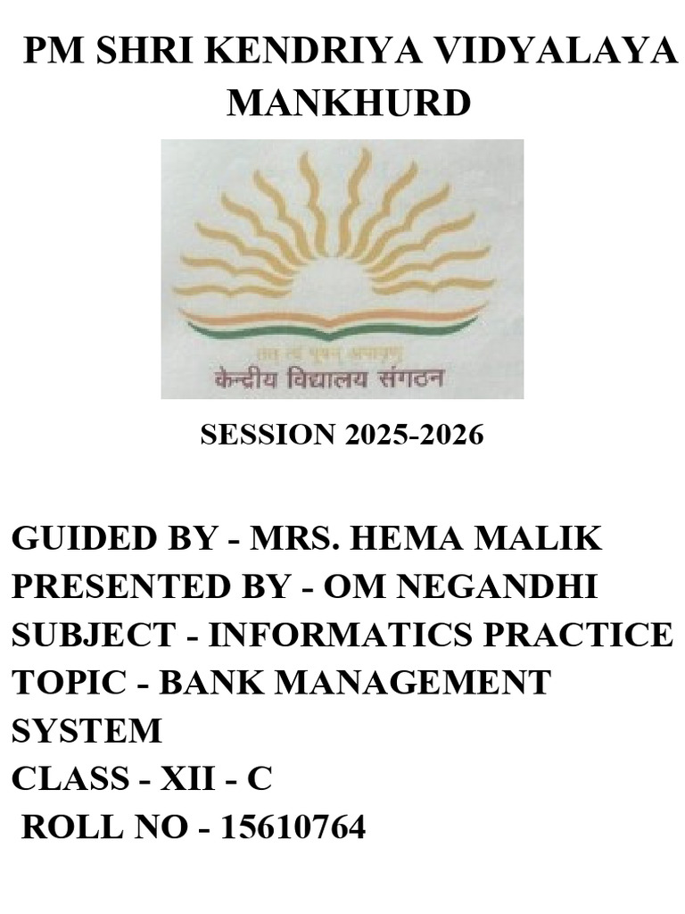 Complete Ip Project Final 4.0 0 | PDF | Comma Separated Values | Python ...