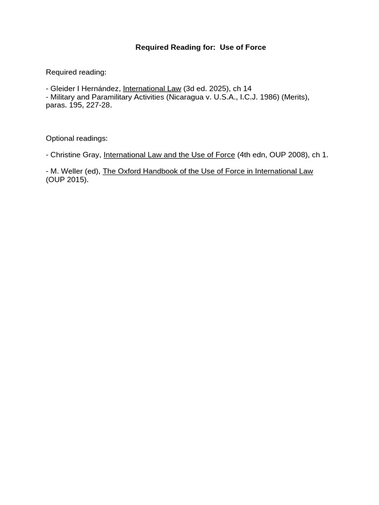 Required Reading | PDF
