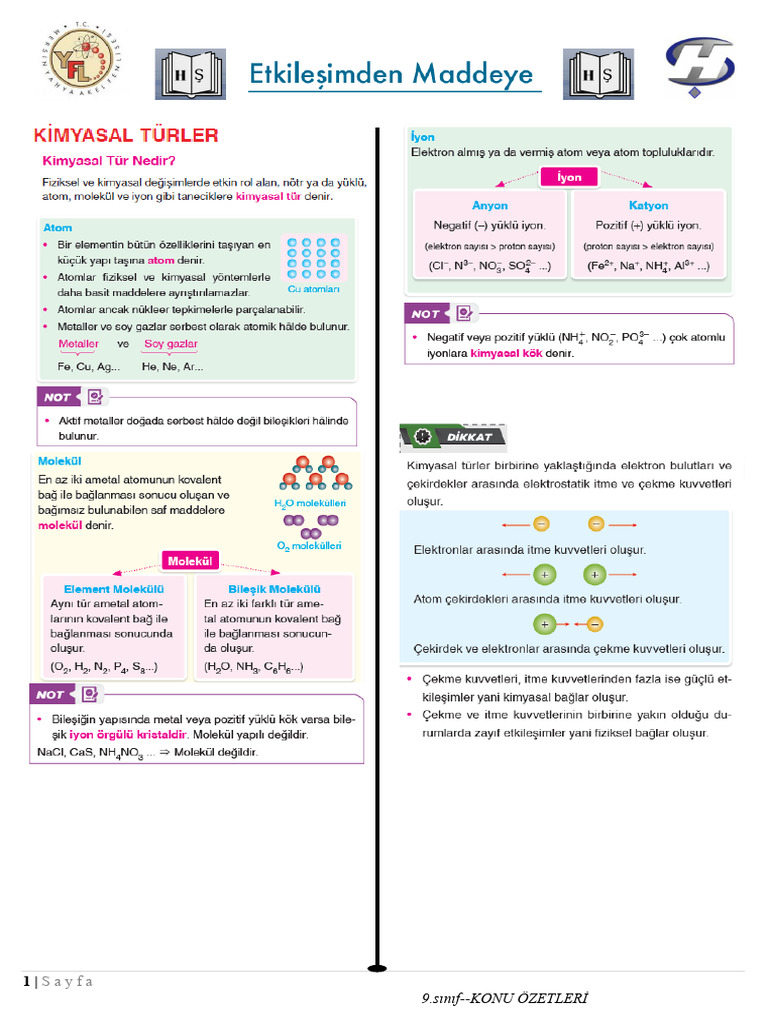 9 YFL Etkileşimler 2026 | PDF