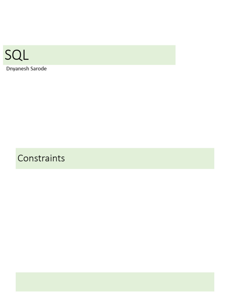 SQL 4 (4) | PDF | Software Design | Computer Programming