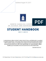 2011 NCSSM Student Handbook
