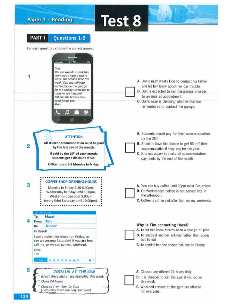 Test 8 | PDF
