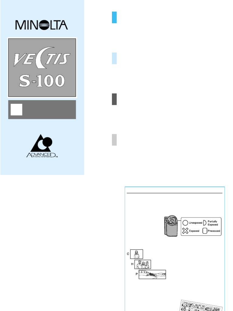 Vectis S100 Manual | PDF | Flash (Photography) | Camera