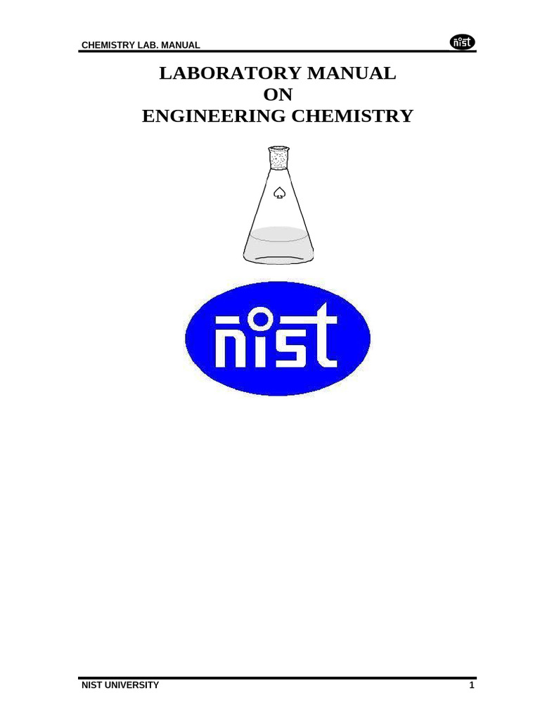 Chemistry Lab Manual 2026 | PDF | Titration | Chemistry