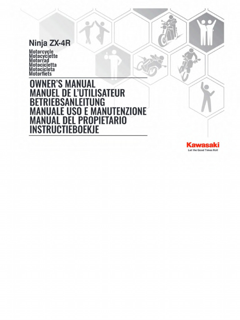 26 ZX4R Manual | PDF | Manual Transmission | Motorcycle