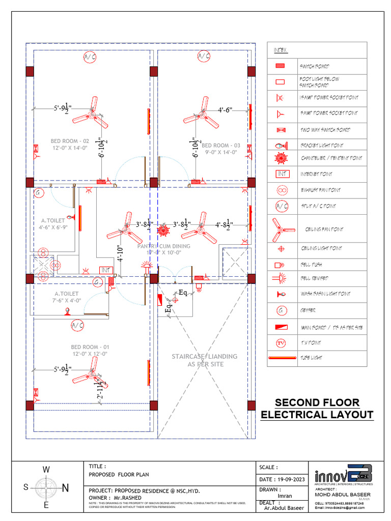 2nd Floor Electrical Layout | PDF