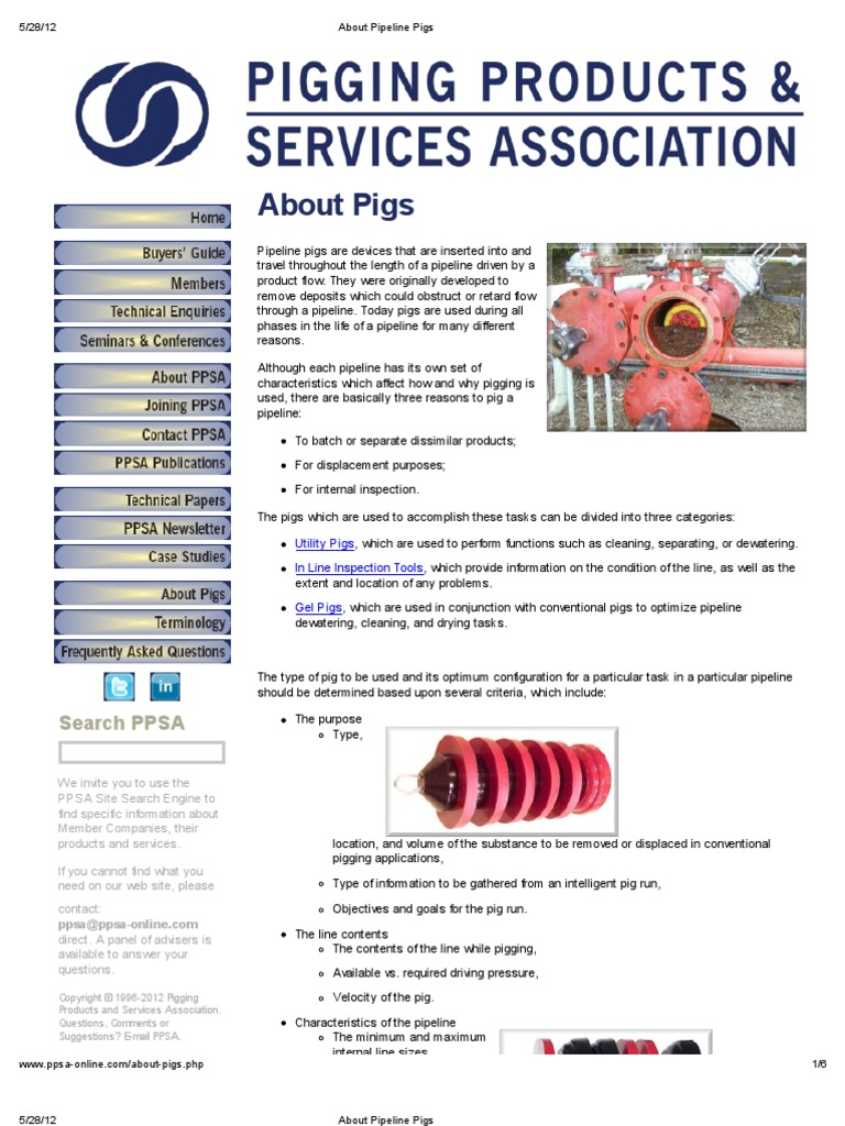 About Pipeline Pigs Pipeline Transport Gel