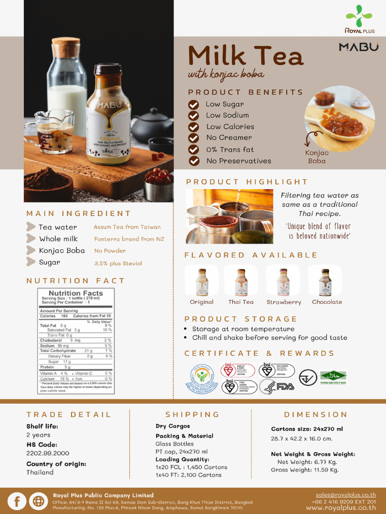 Milk Tea | PDF