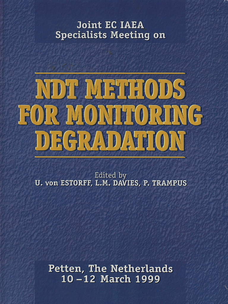 ACFM Technique (NDT Methods For Monitoring Degradation) | PDF ...