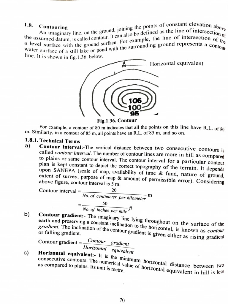 Contour | PDF | Contour Line | Earth Sciences
