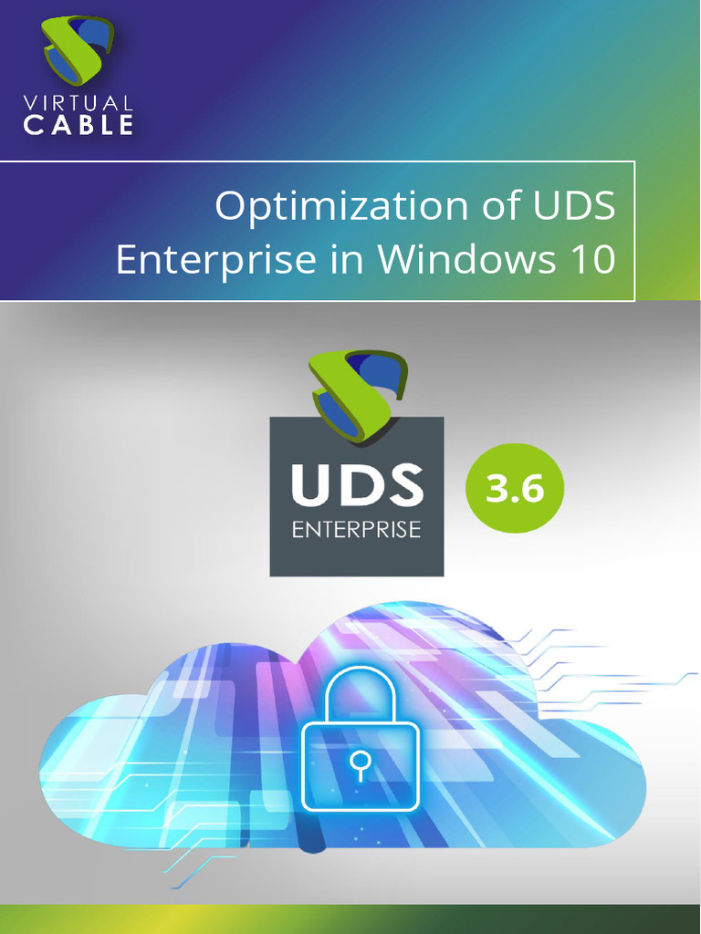 Optimizing Uds Enterprise in Windows 10 | PDF | Windows Registry ...