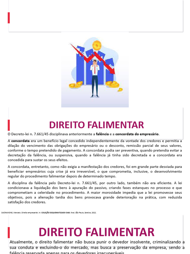 Aula 01 | PDF | Falência | Business