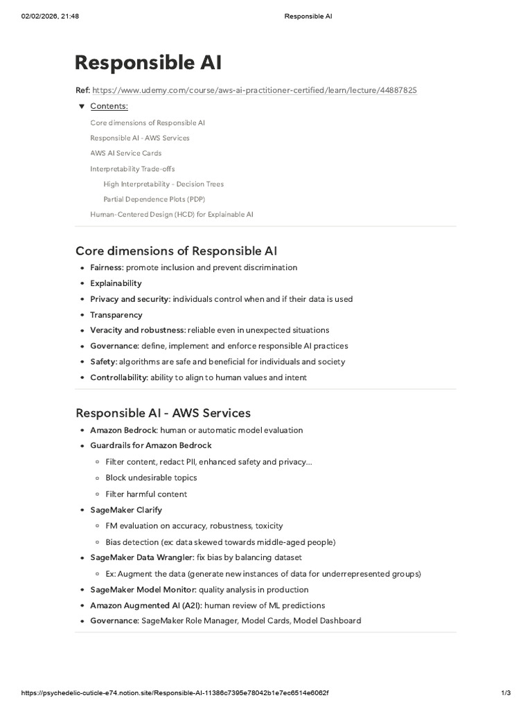 9.1 Responsible AI | PDF | Artificial Intelligence | Intelligence (AI ...
