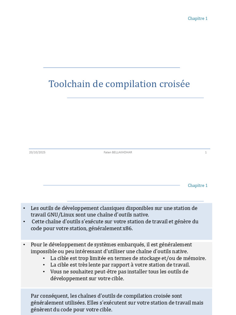 Chapitre 2 Embedded Linux | PDF | Génie logiciel | Logiciel