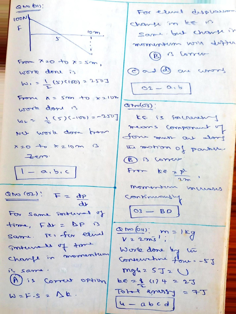 Solutions for Sample Paper | PDF