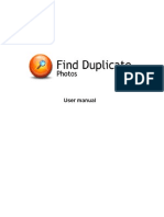 Find Duplicate Photos - User Manual