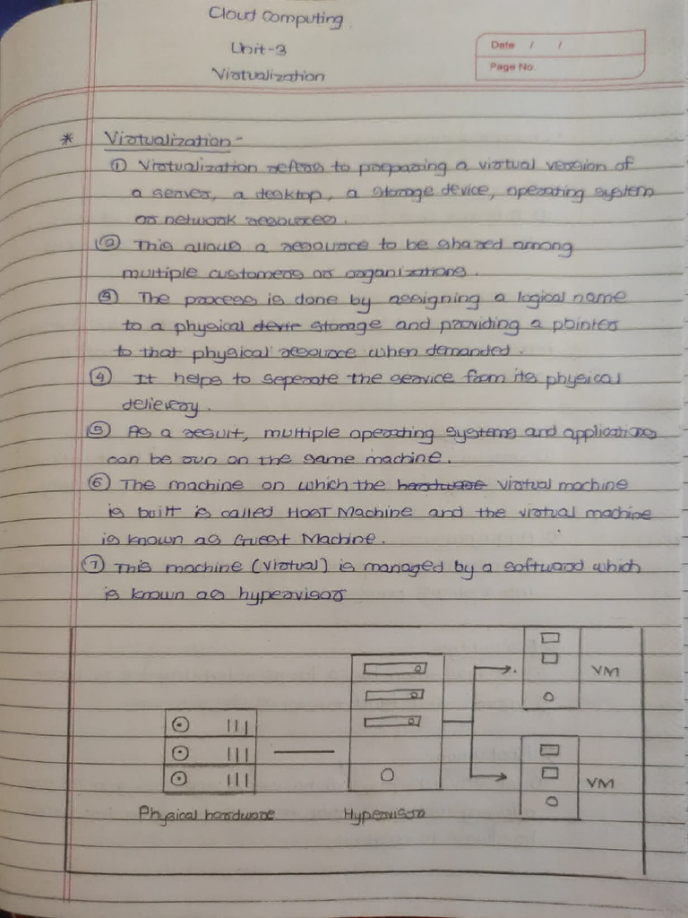 Cloud Computing Unit 3 | PDF