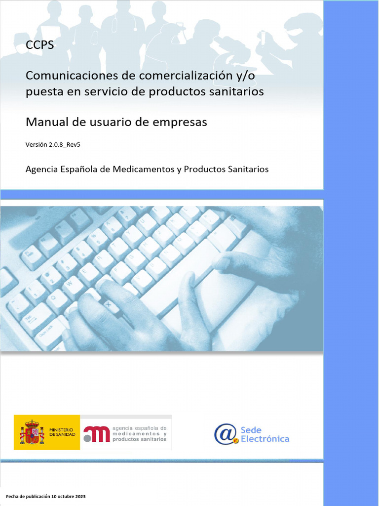 CCPS-manual-usuario-externo Manual Oficial AEMPS | PDF | Dispositivo ...