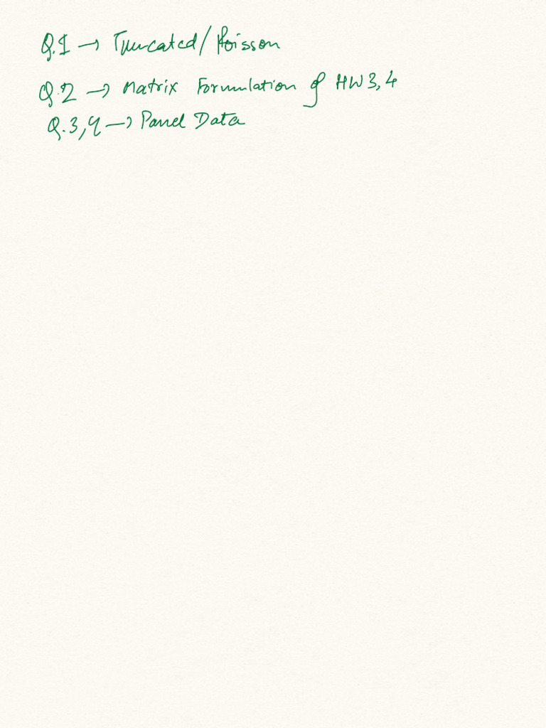 Panel Data Models | PDF