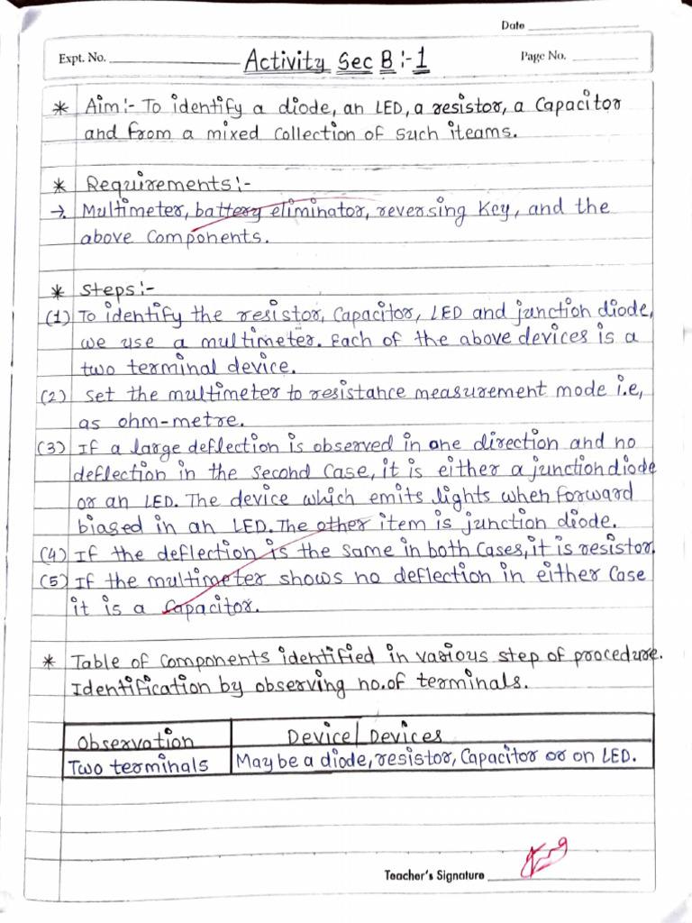 Activities Section B | PDF