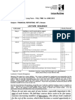 F7 Lecture Sequence