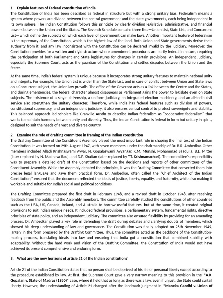 Part B | PDF | Political Science | Justice