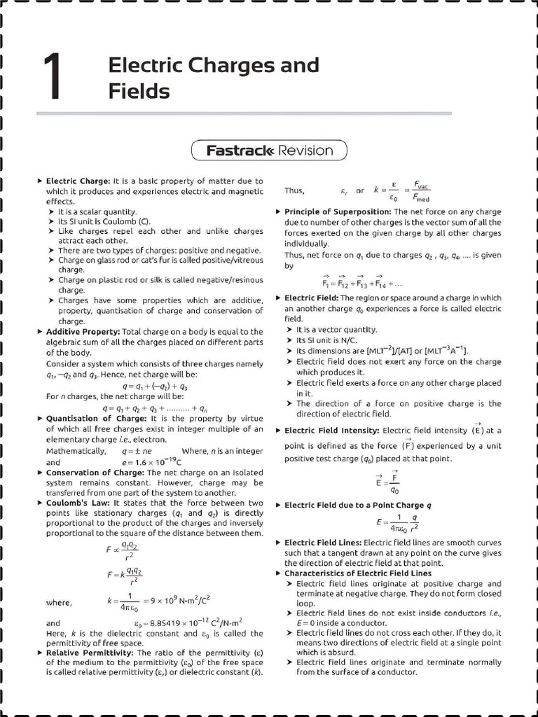 Electric Field | PDF