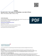 Marketing Intelligence & Planning: Emerald Article: Value Equity in Event Planning: A Case Study of Macau