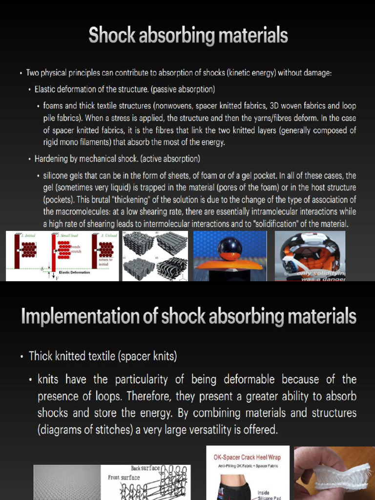 Shock Absorbing Material | PDF