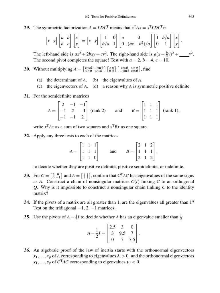 Gilbert Strang Linear Algebra and Its Applicatio 230928 225121-35 | PDF ...