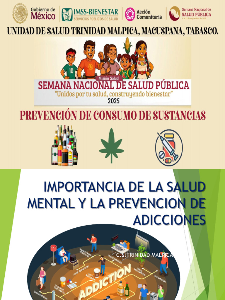 IMPORTANCIA DE LA SALUD MENTAL Y LA PREVENCION | PDF