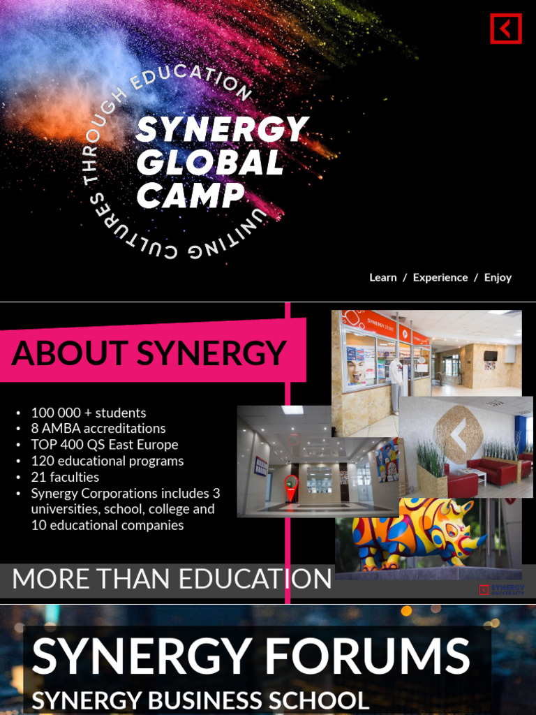 Synergy Camp 2021 | PDF | Moscow