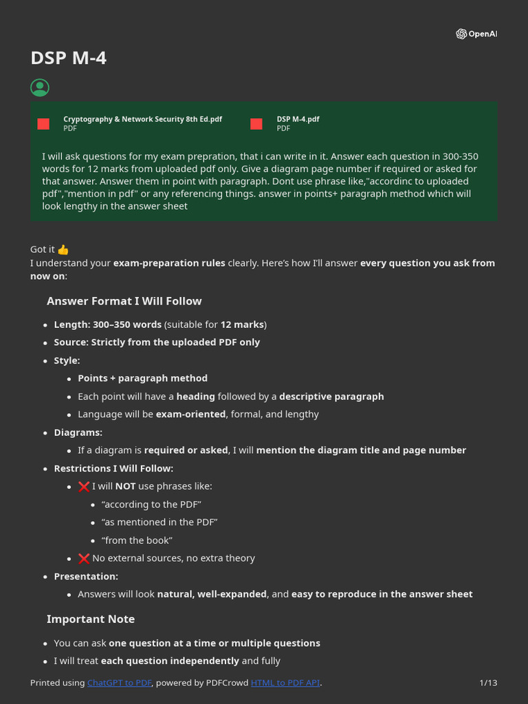DSP M-4 | PDF | Transport Layer Security | Virtual Private Network