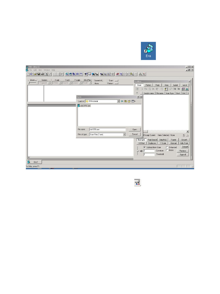 Bruker EVAl Software | PDF | Window (Computing) | Menu (Computing)