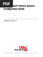 Watchguard®Firebox System Configuration Guide