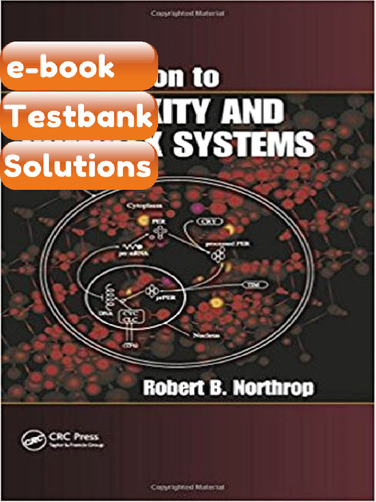 Testbank Introduction To Complexity and Complex Systems 1st Northrop ...