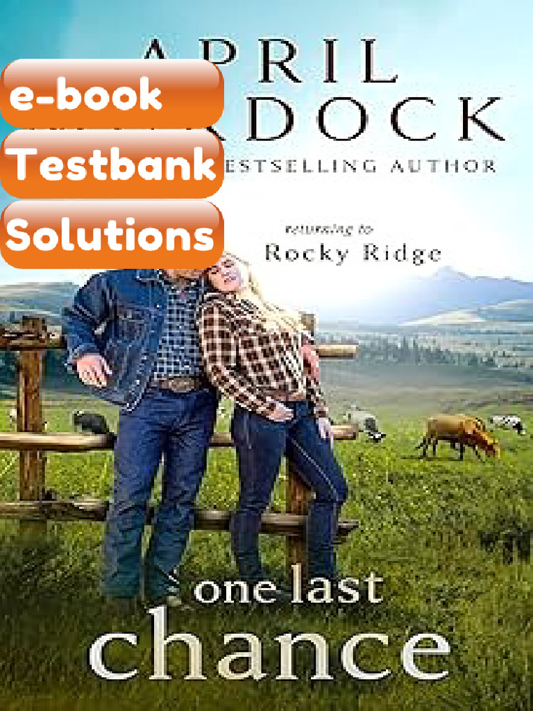 Testbank One Last Chance Returning to Rocky Ridge Book 1 | PDF ...