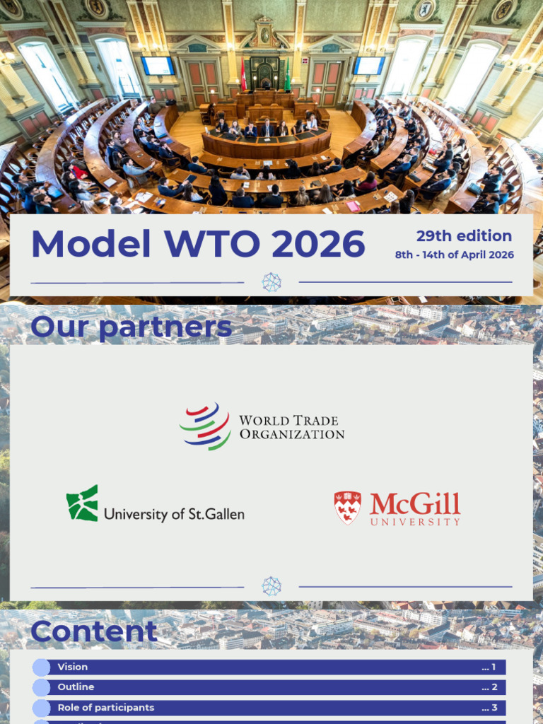 Participant Brochure New | PDF | World Trade Organization | Economies
