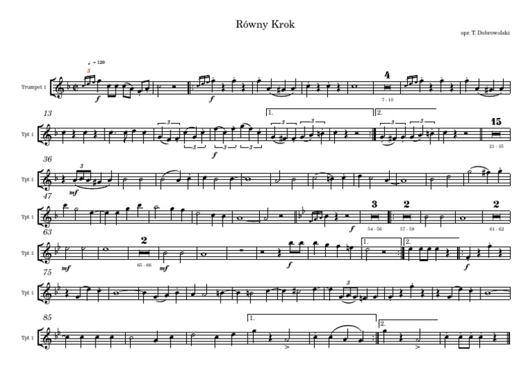 Rowny Krok Tpt1 | PDF